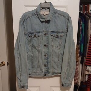 Men's Calvin Klein Light Blue Denim Jacket